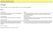 Tablet Screenshot of cloggie.org